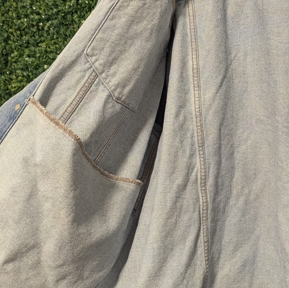 Calvin Klein Abstract Demin Jacket, Large - Picture 9 of 12